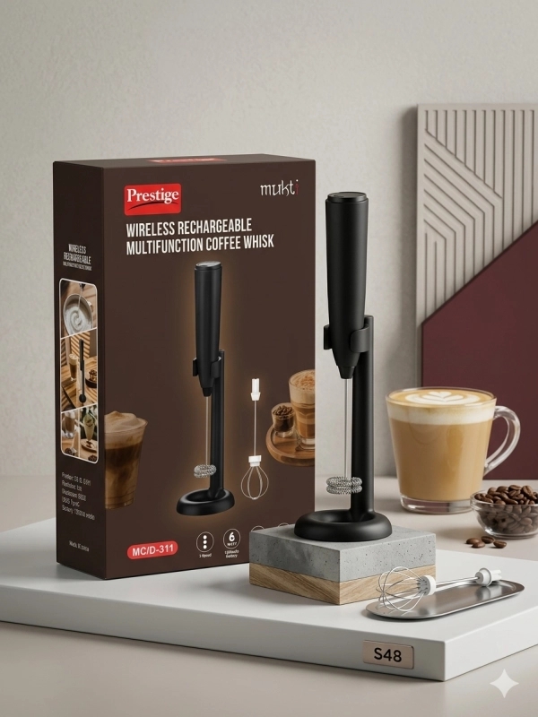 Pastice 2-in-1 Rechargeable Coffee Whisk