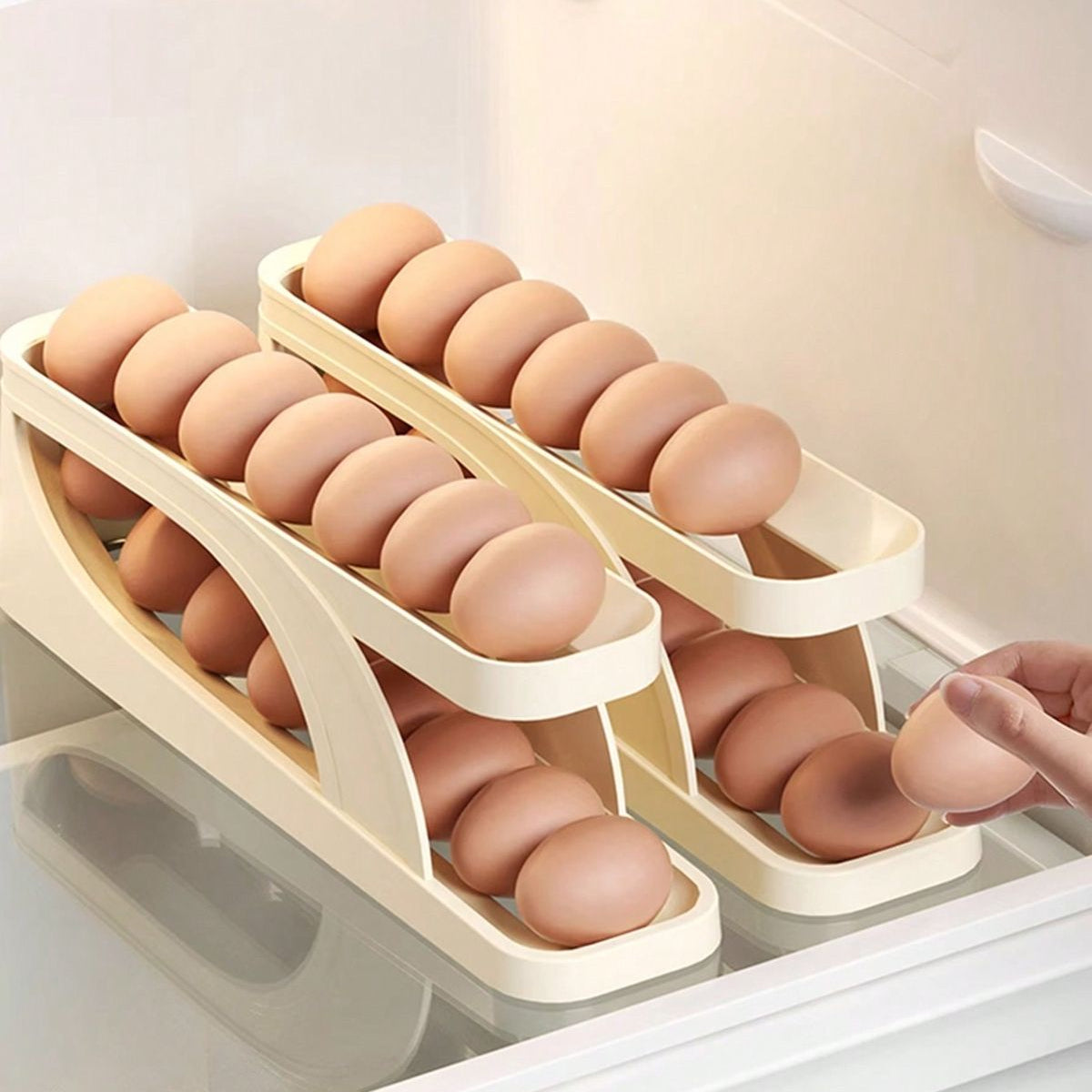 2 Layer Eggs Storage Rack
