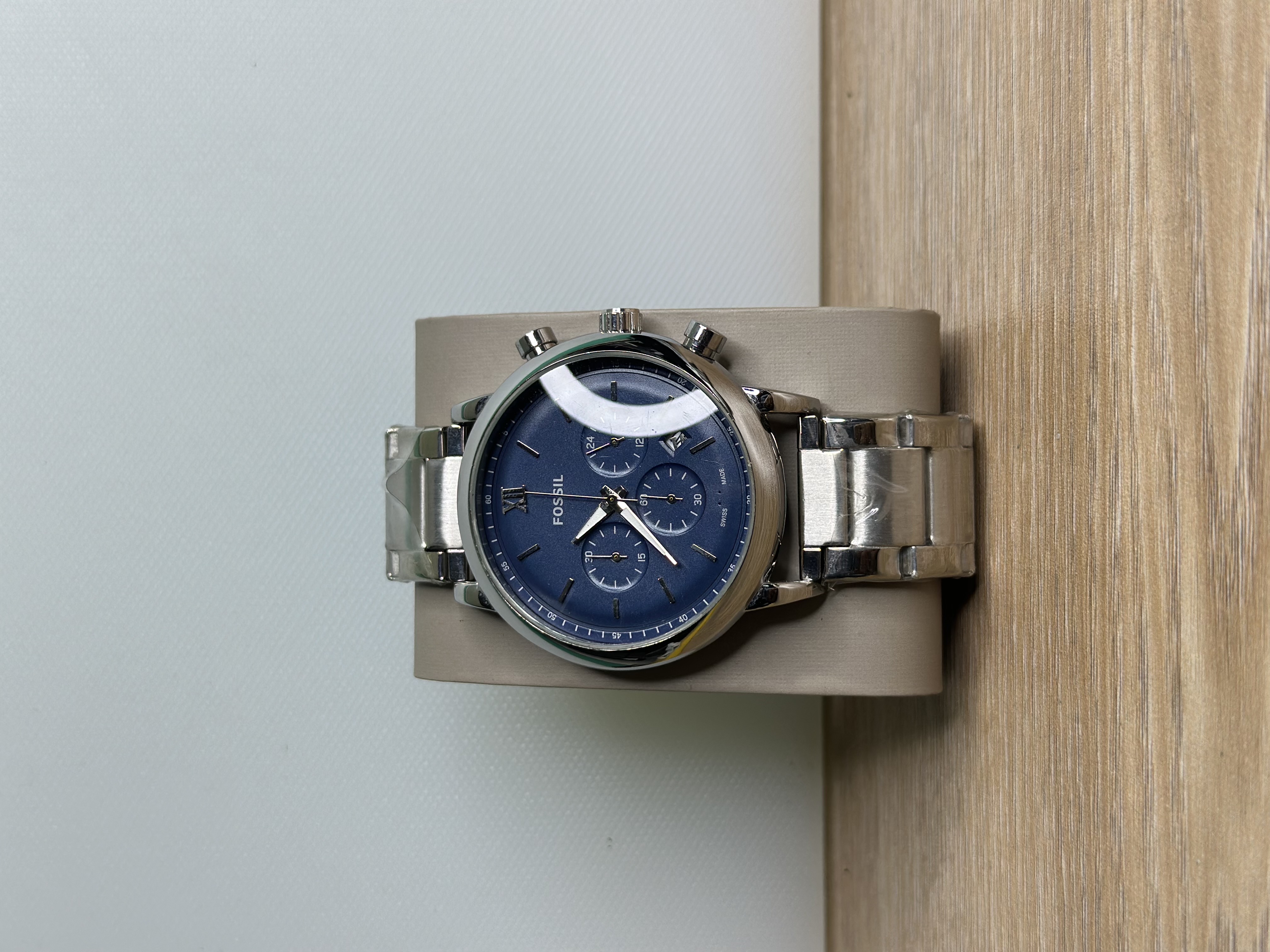 Fossil Neutra Chronograph FS5792 Silver - Blue Dial_img_0
