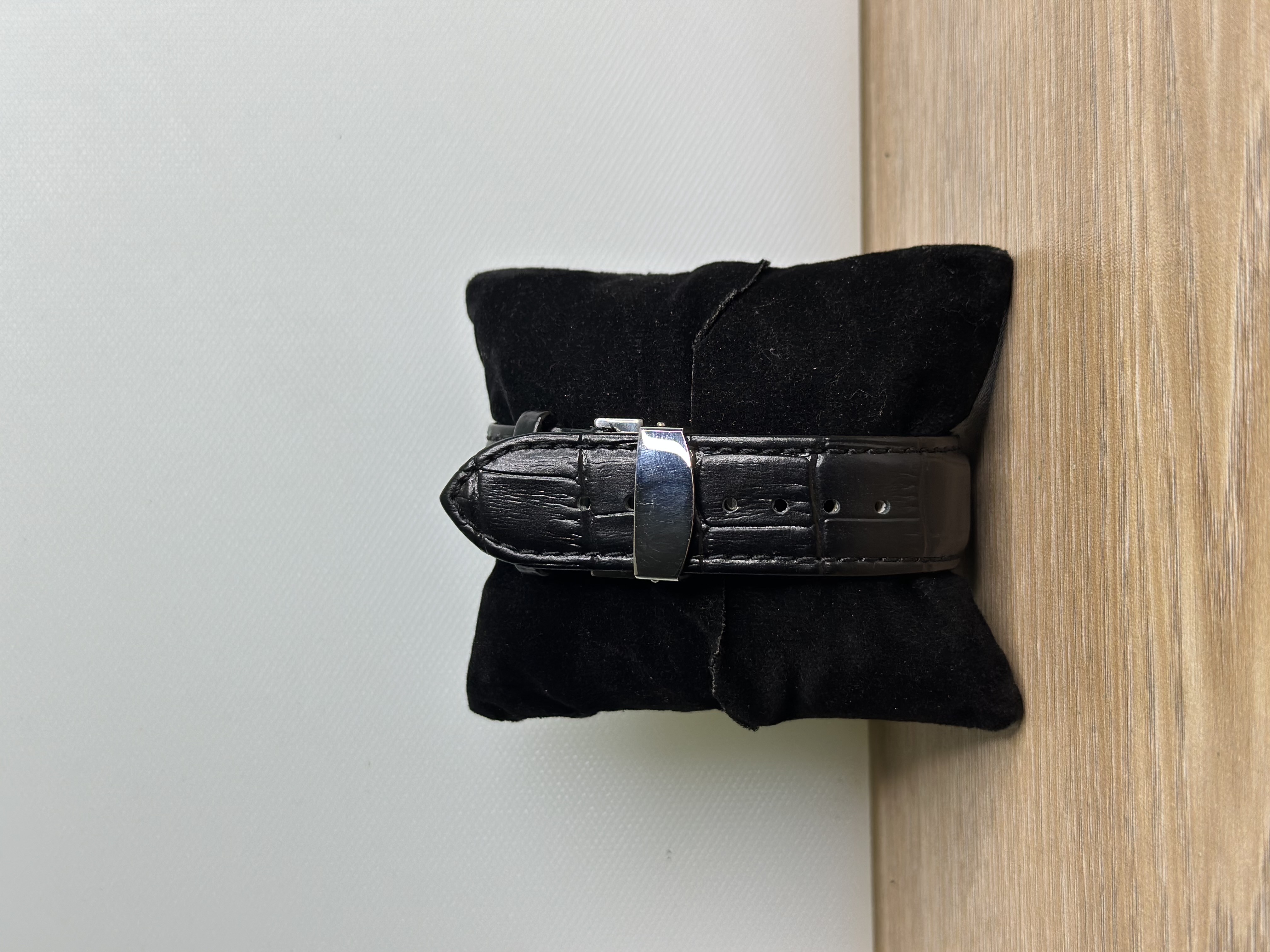 Tissot Couturier Black Leather Belt_img_1