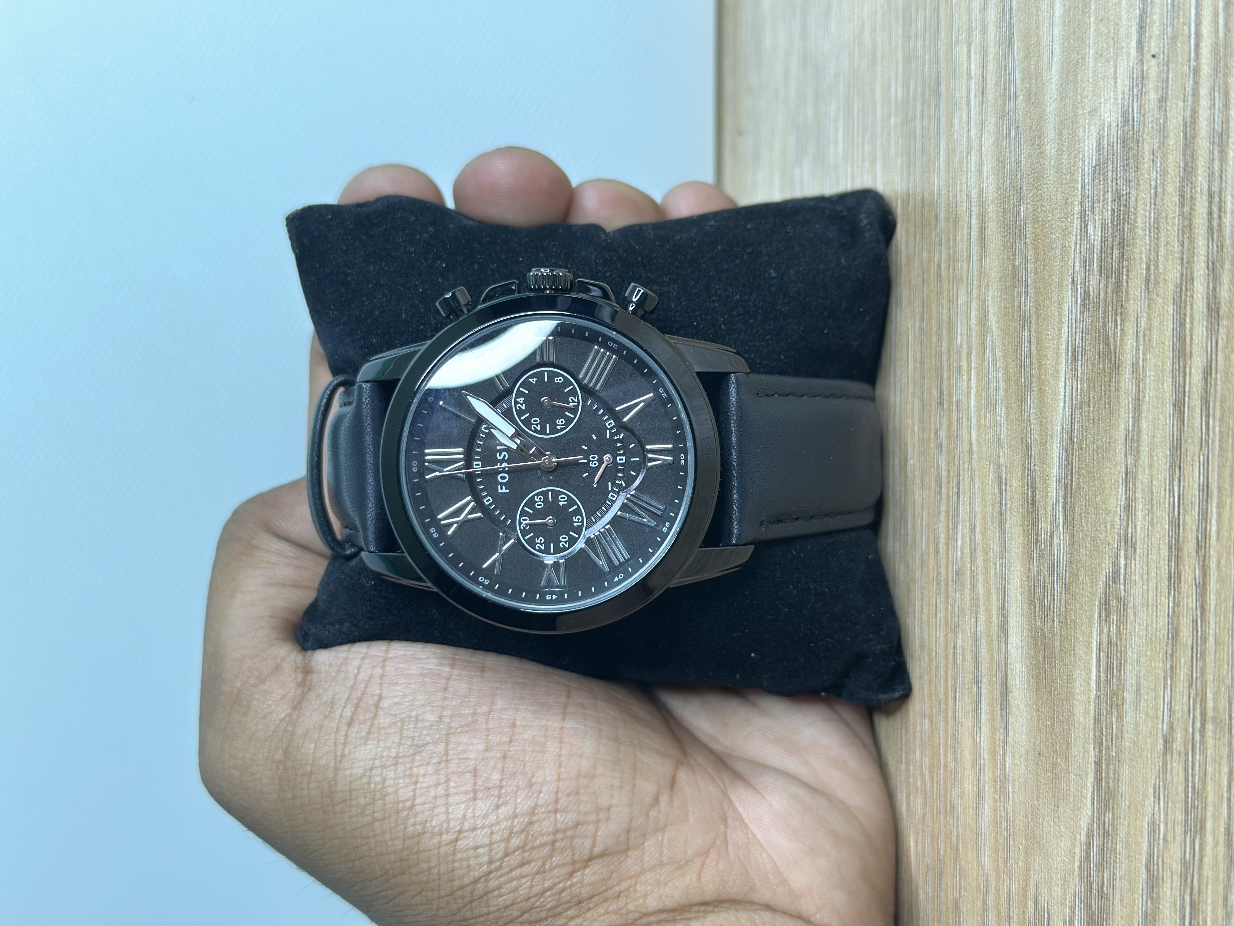 Fossil Grant Chronograph FS4736 Black Dial