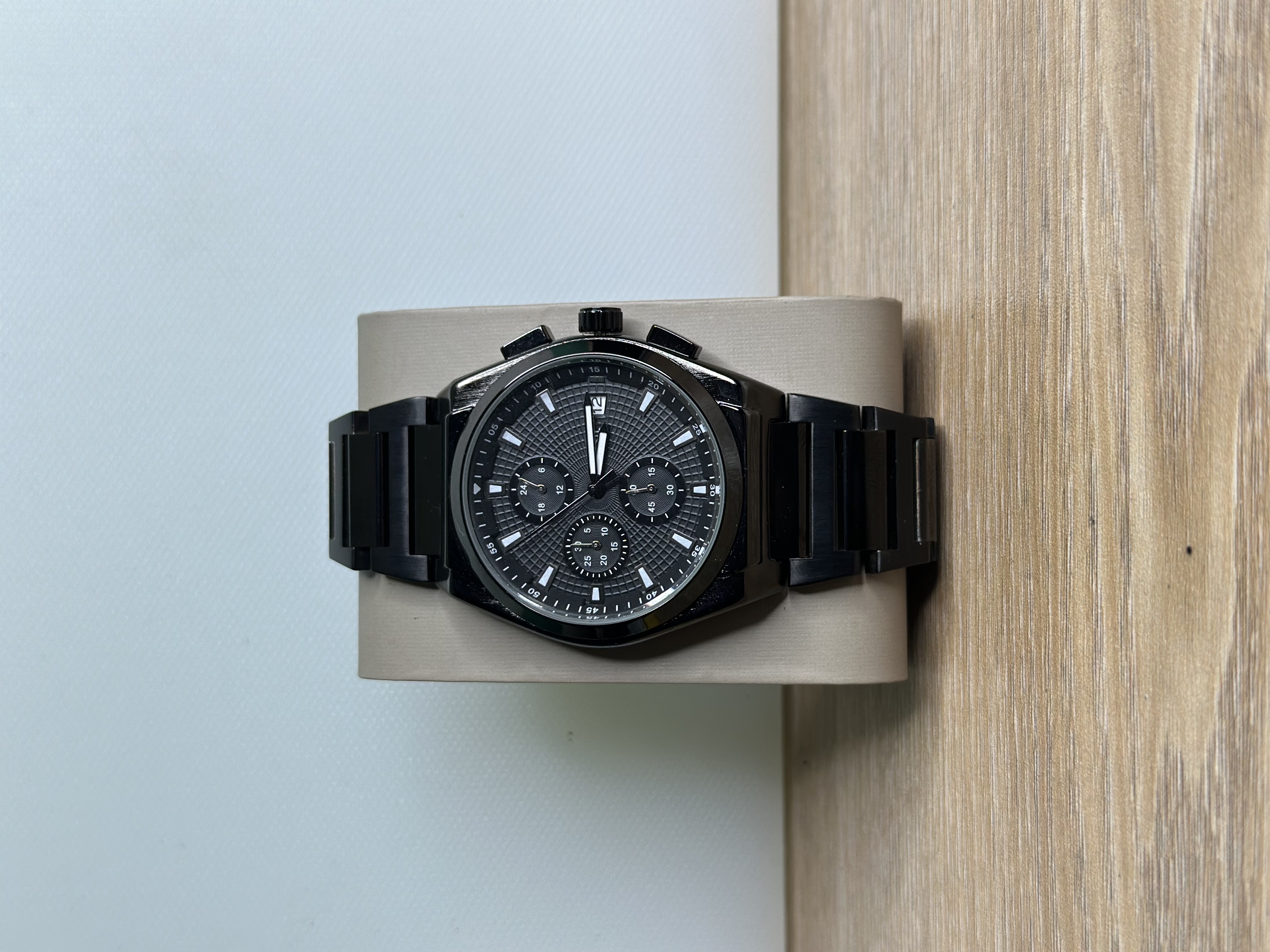 Fossil Everett Chronograph Chain - Black