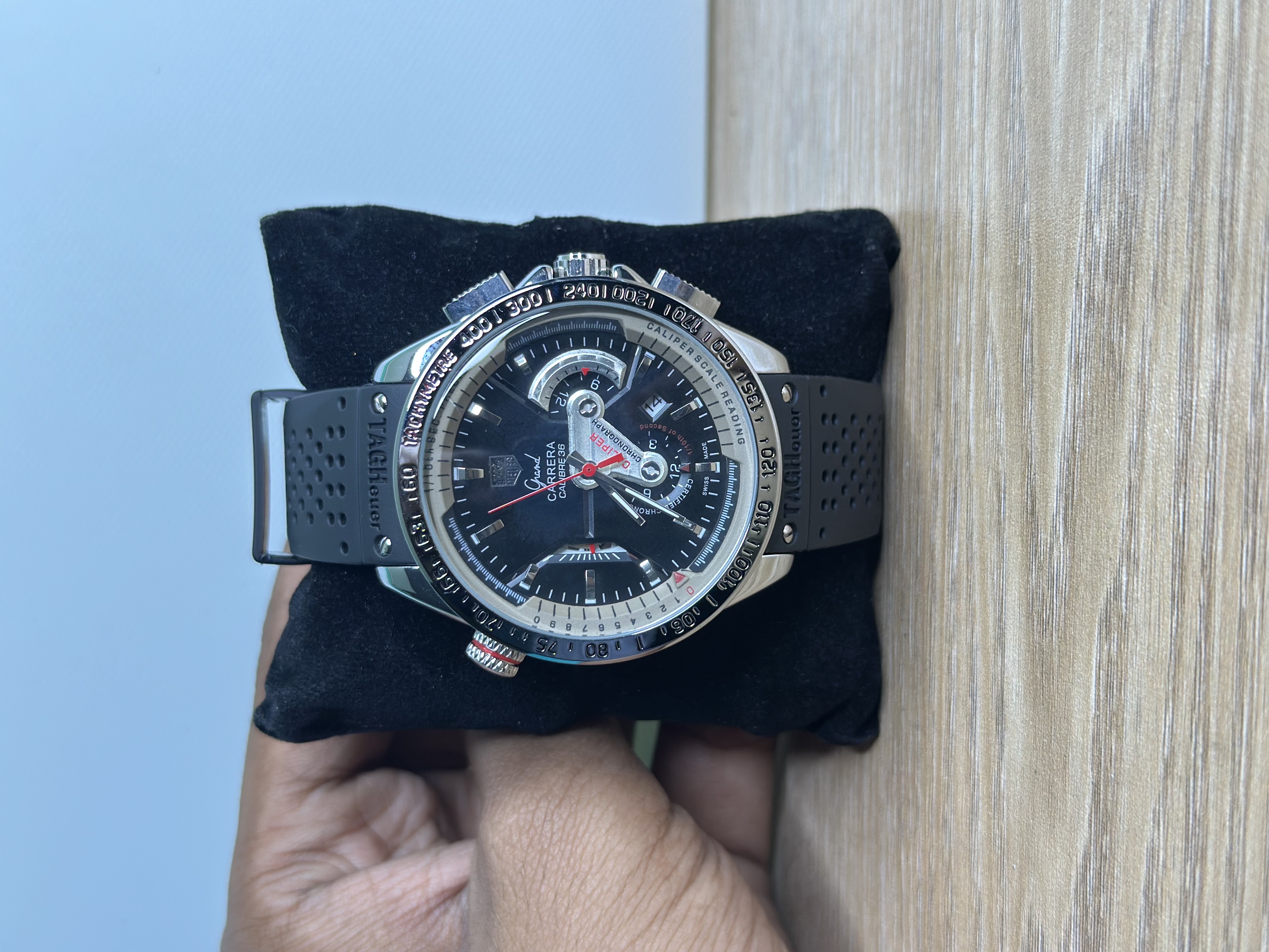 TAG Heuer Grand Carrera Chronograph Calibre 36 - Rubber Belt_img_0