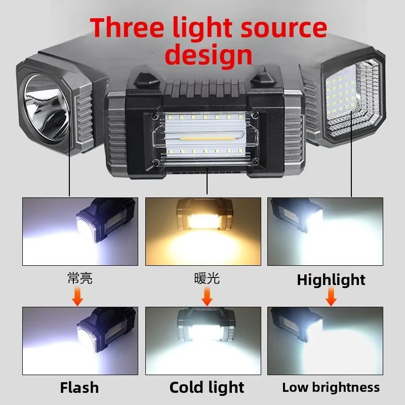Solar Rechargeable LED Work Light_img_1