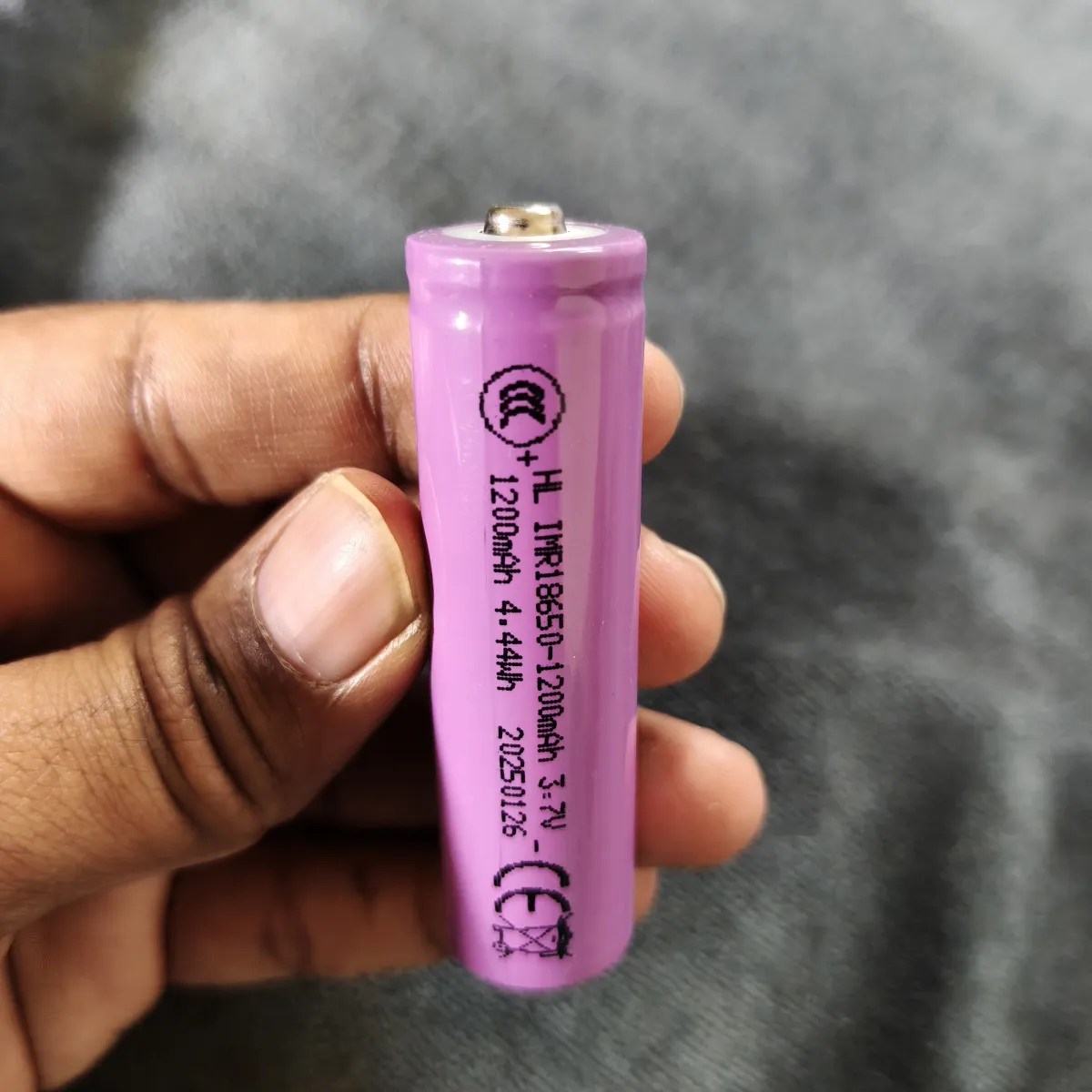 1200mAh New 18650 Lithium Battery