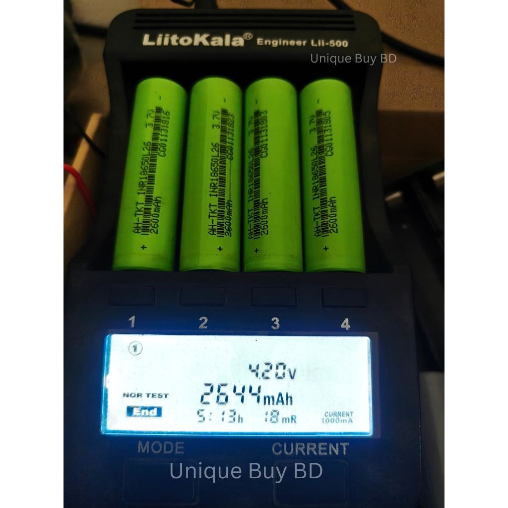 New 2600mAh 18650 Lithium Battery_img_1