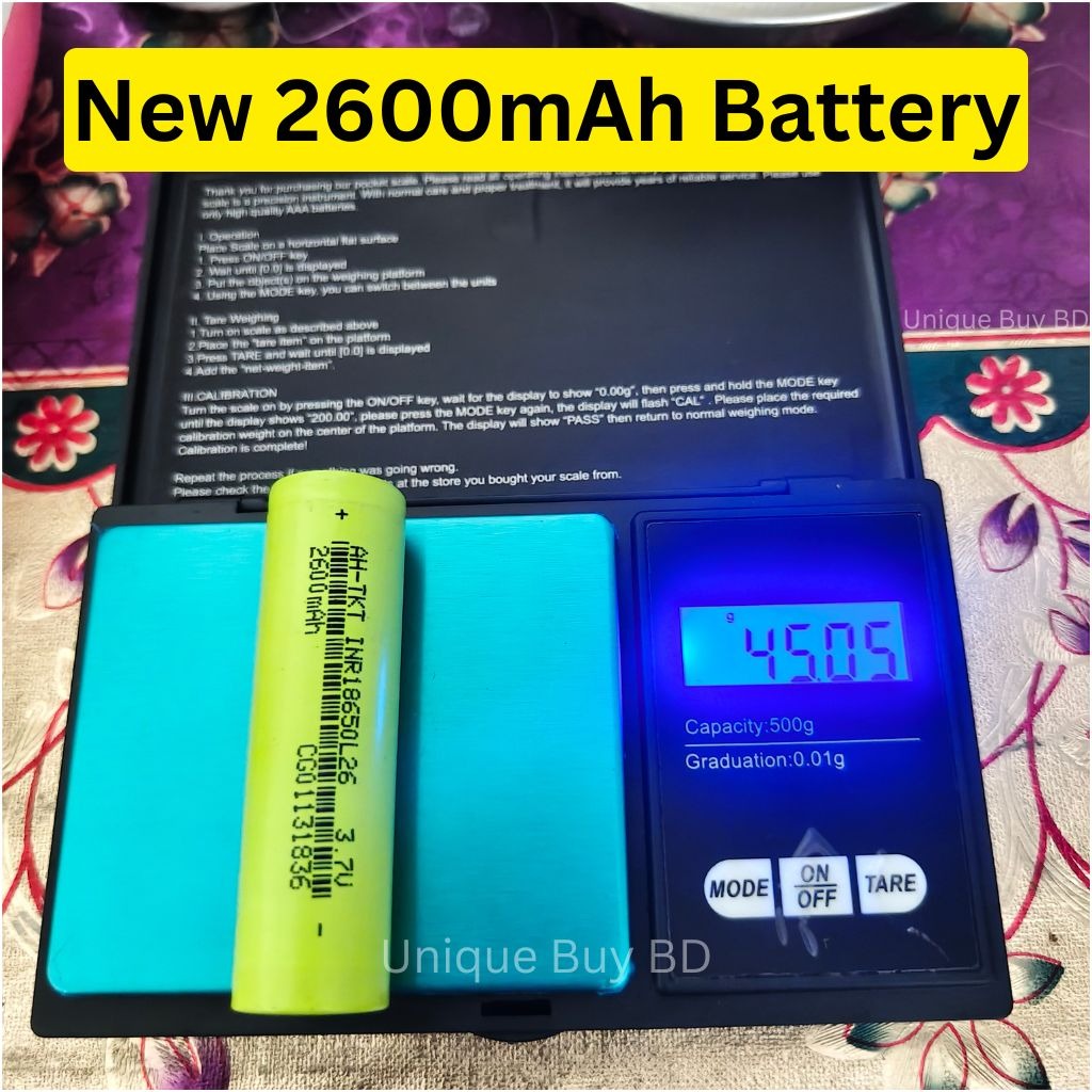 New 2600mAh 18650 Lithium Battery_img_2