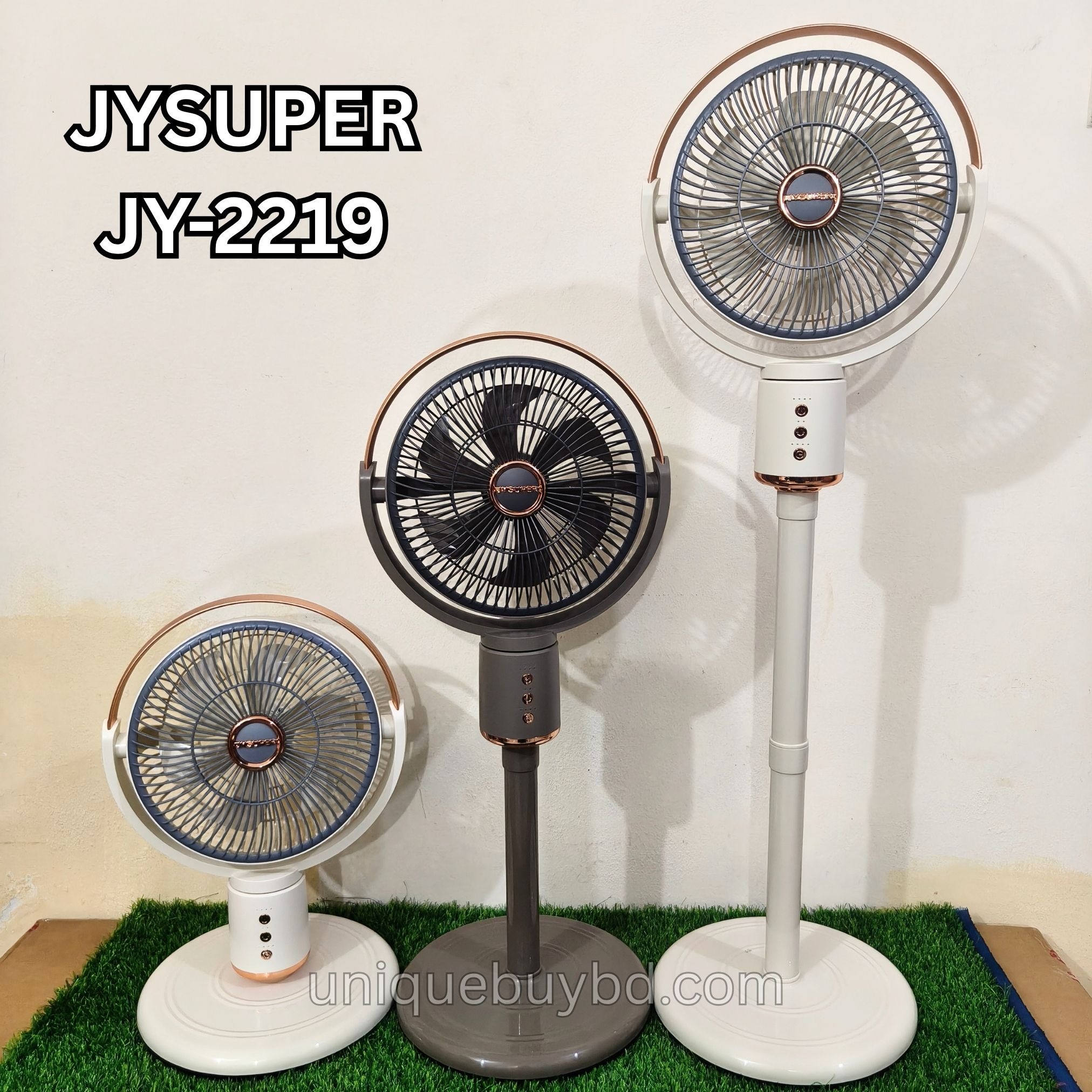 JYSUPER JY-2219 Rechargeable Fan