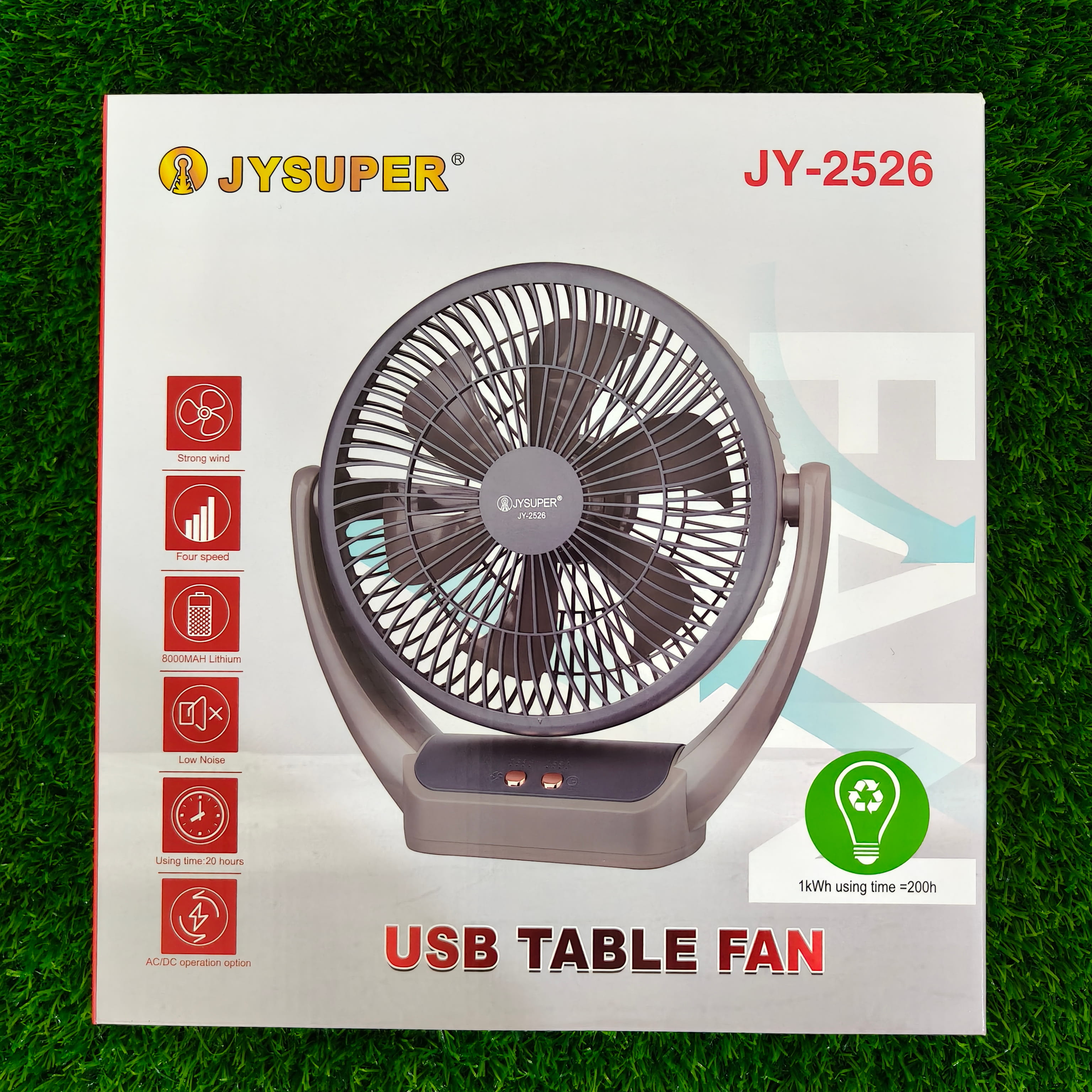 JYUSPER JY-2526 Rechargeable Fan_img_1