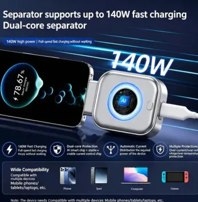 Narjoo X01 is a Type-C Charging Separator_img_1
