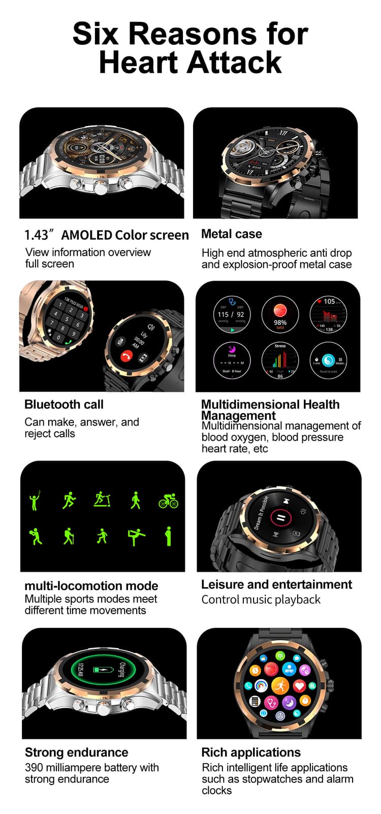 Valdus VS43 Pro Fashion Smart Watch_img_3
