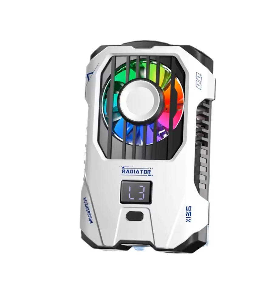 X136 Back Clip Semiconductor Mobile Cooling Fan Gaming Phone Cooler_img_0