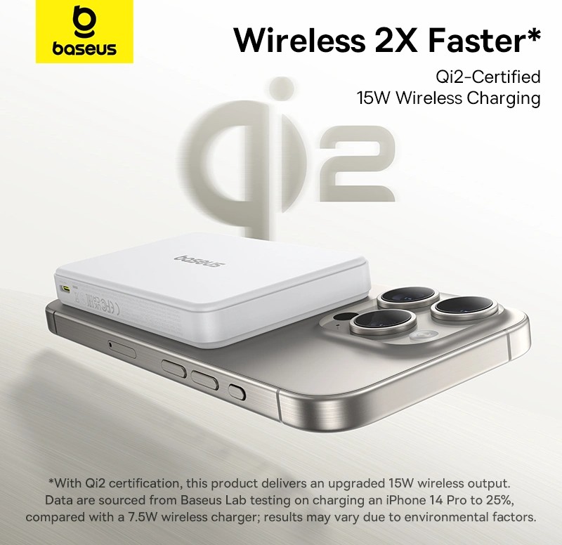 Baseus Airpow II Qi2 Magnetic Power Bank (10000mAh, 22.5W)_img_4