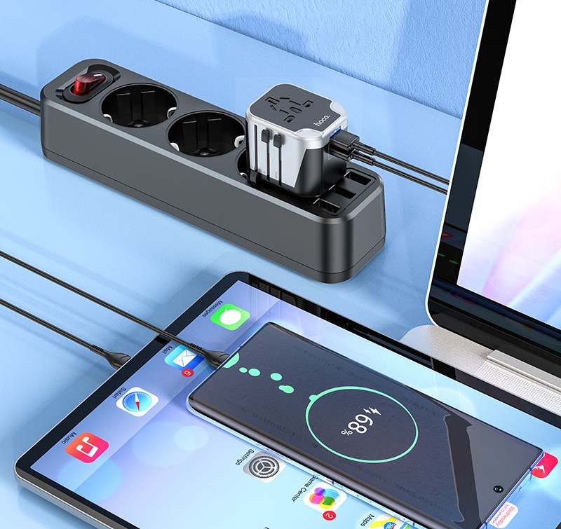 Hoco AC5 Level Dual Port Universal Conversion Charger_img_3