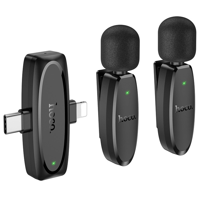 Hoco L15 Dual-Mic Wireless Digital Microphone_img_0