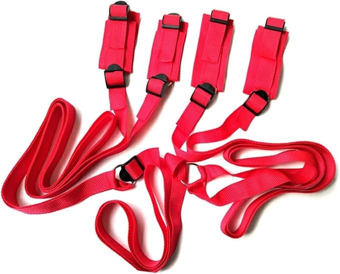 Velora Adjustable Bed Restraint Strap Set