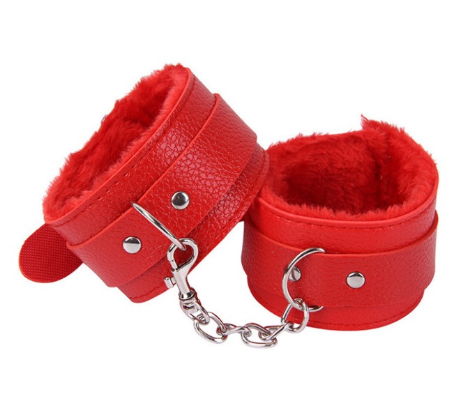 PU Leather Adjustable HandCuffs
