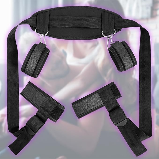Premium Adjustable Bed Bondage Kit