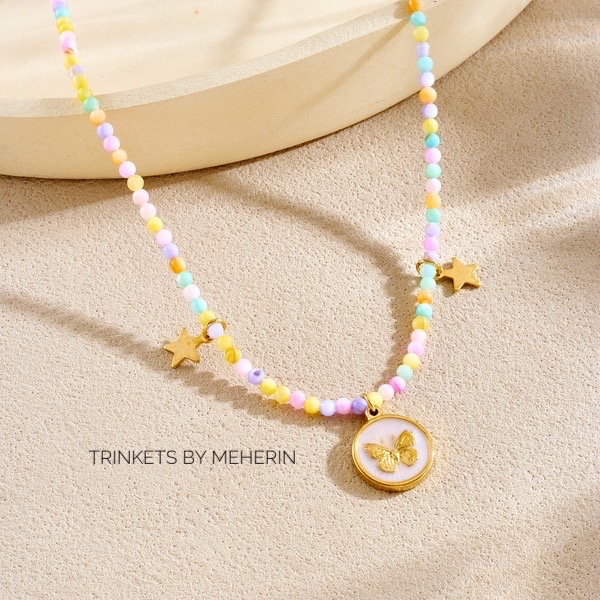Beaded Butterfly Necklace_img_1