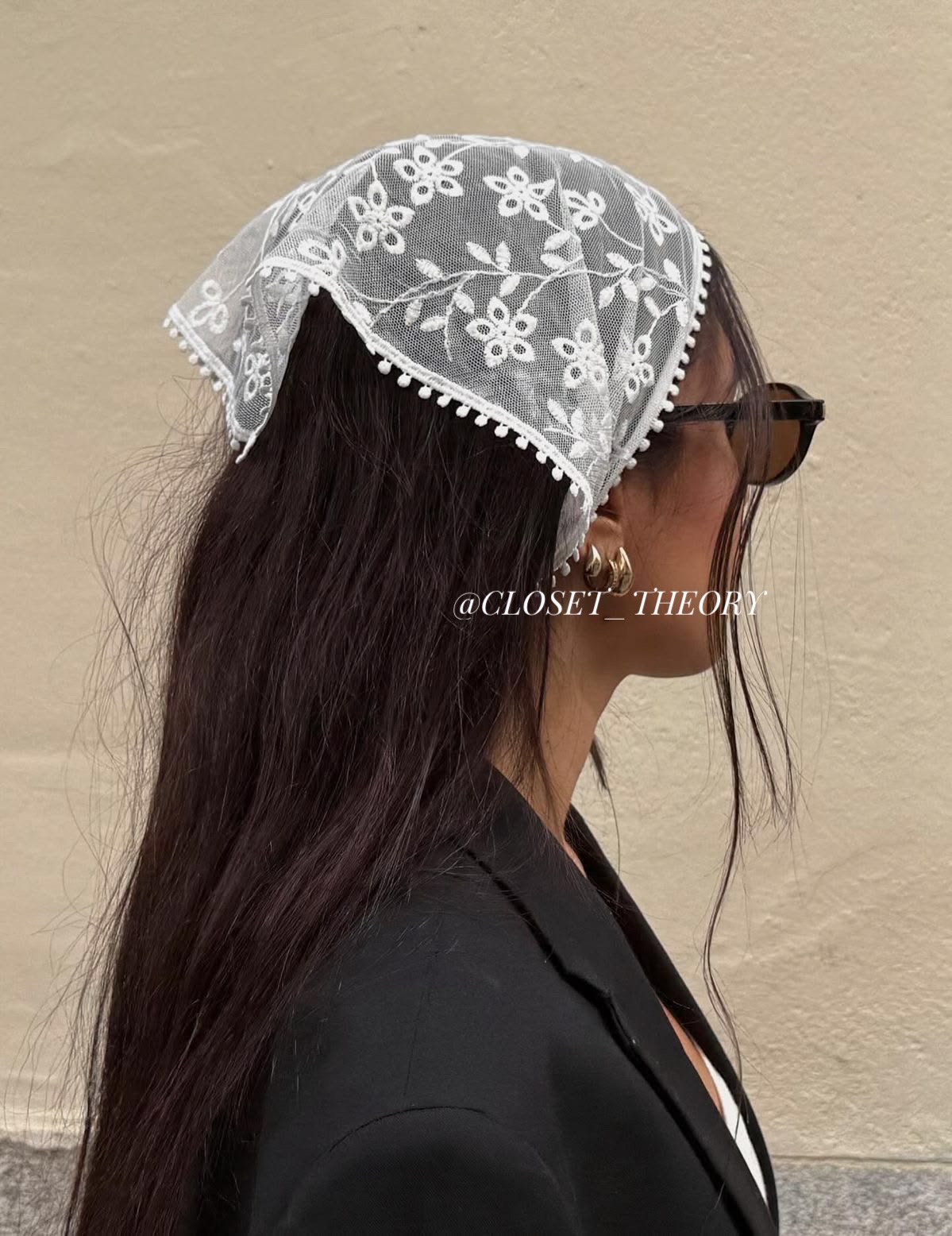 Mesh Bandana (leaves flowers)_img_0