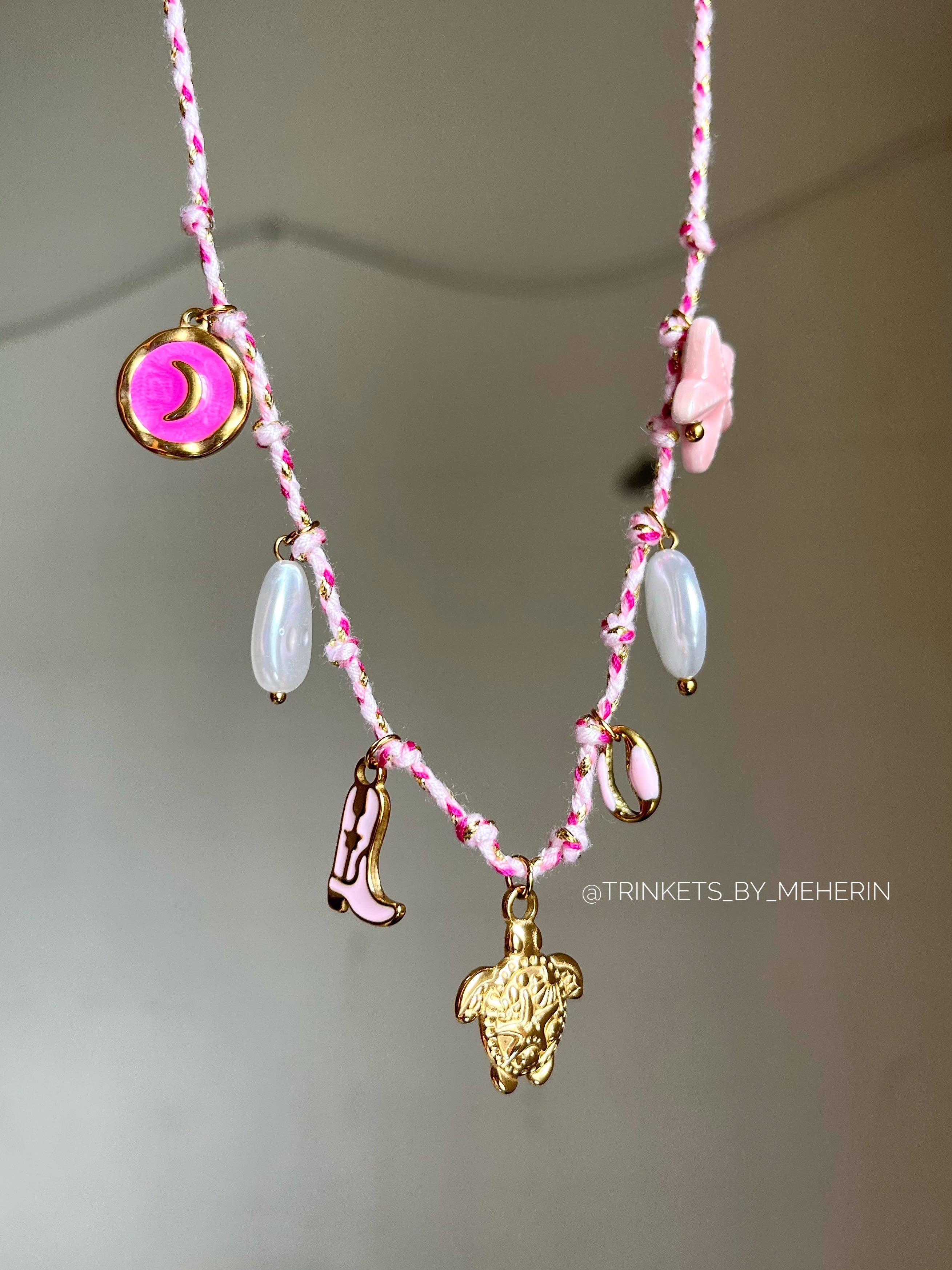 Pink Mermaid Neckpiece_img_1