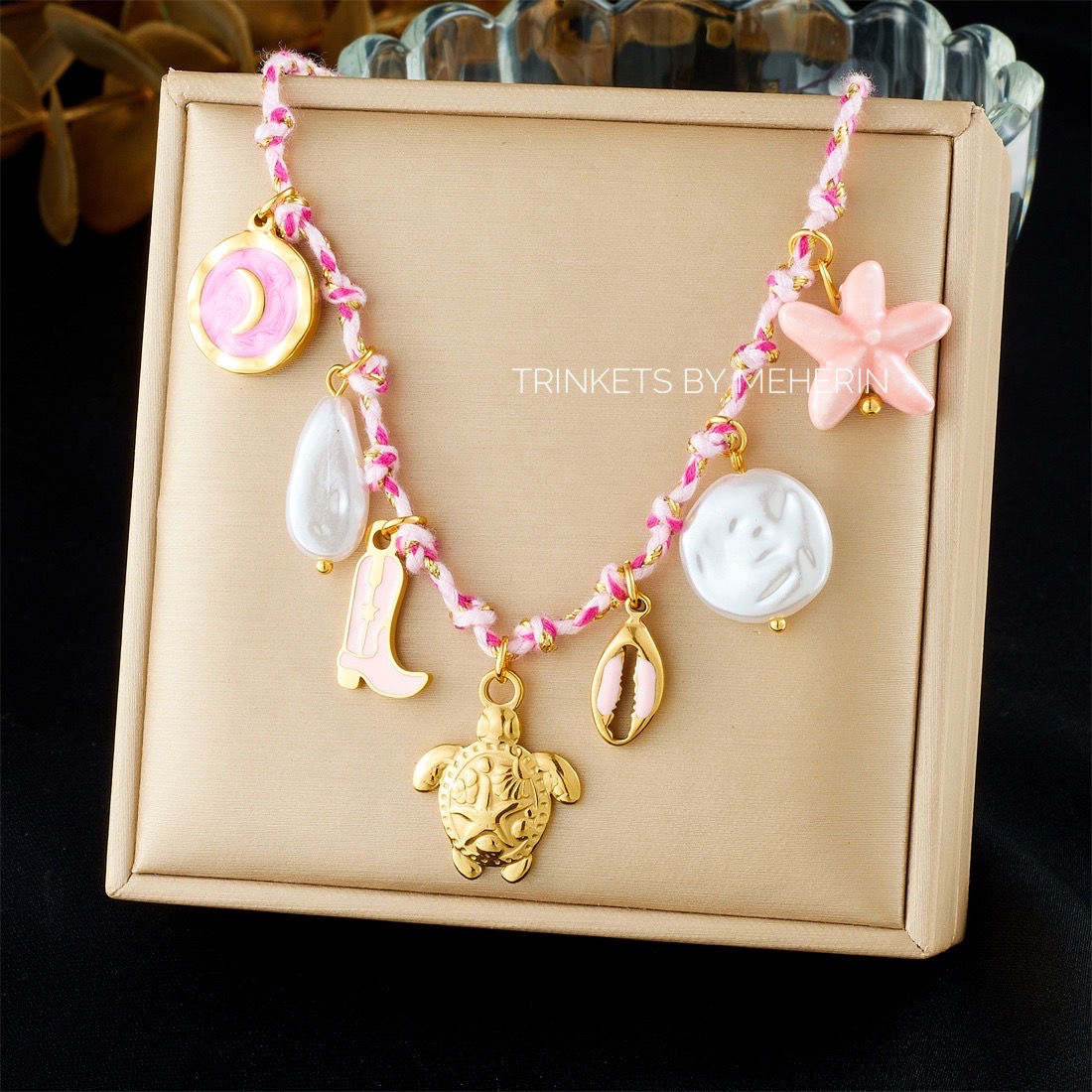 Pink Mermaid Neckpiece_img_0