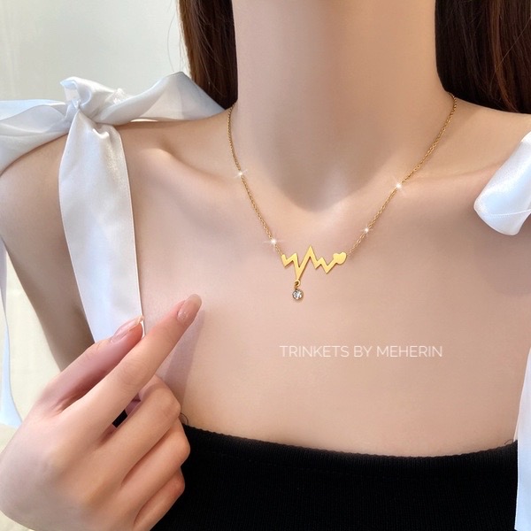 Heartbeat Pendant Neckpiece_img_1