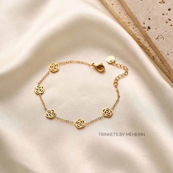 Gold Camelia Bracelet_img_1