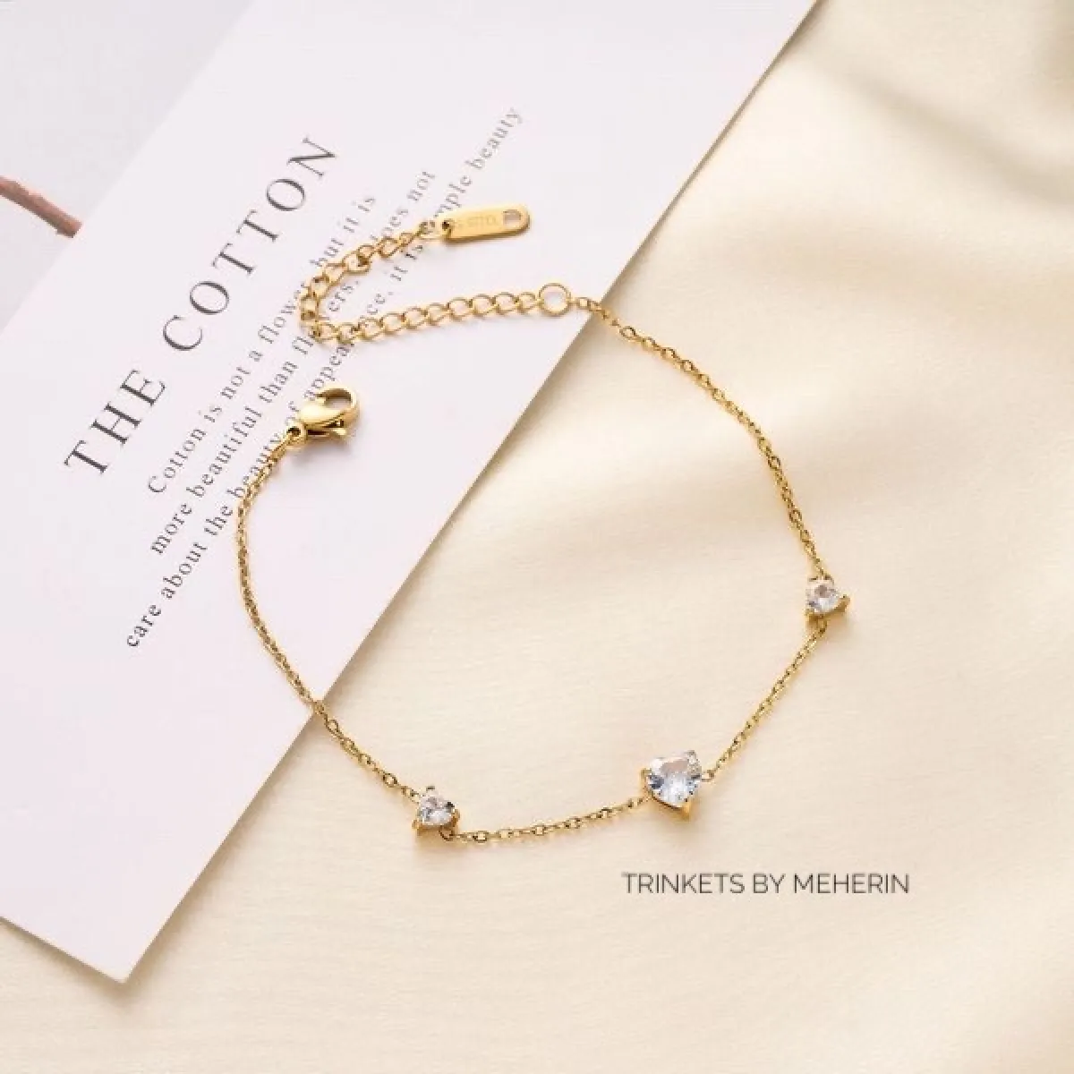 Triangular Diamond Bracelet