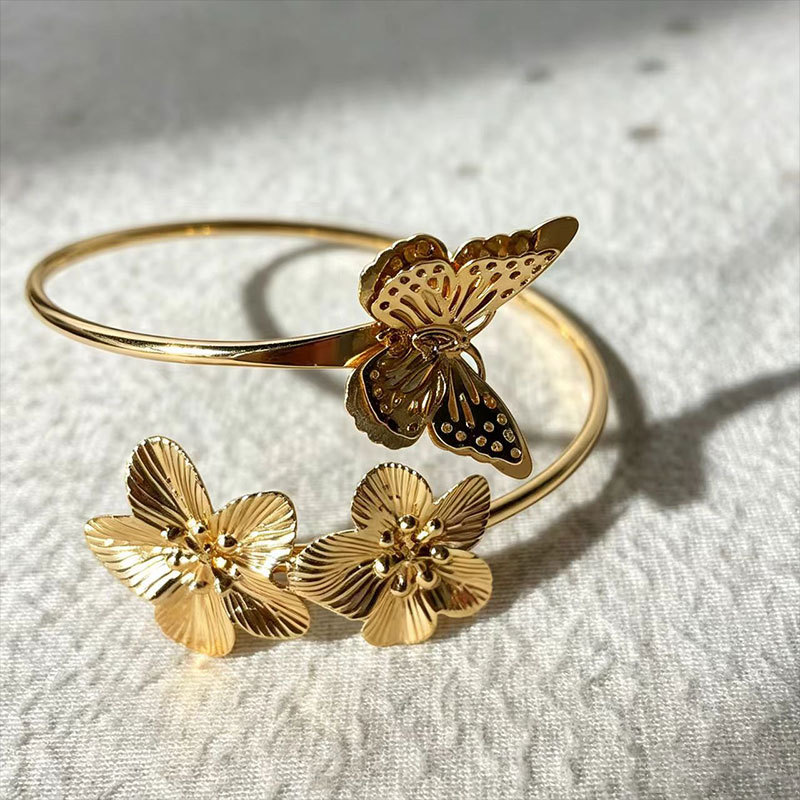 Floral butterfly arm cuff_img_0