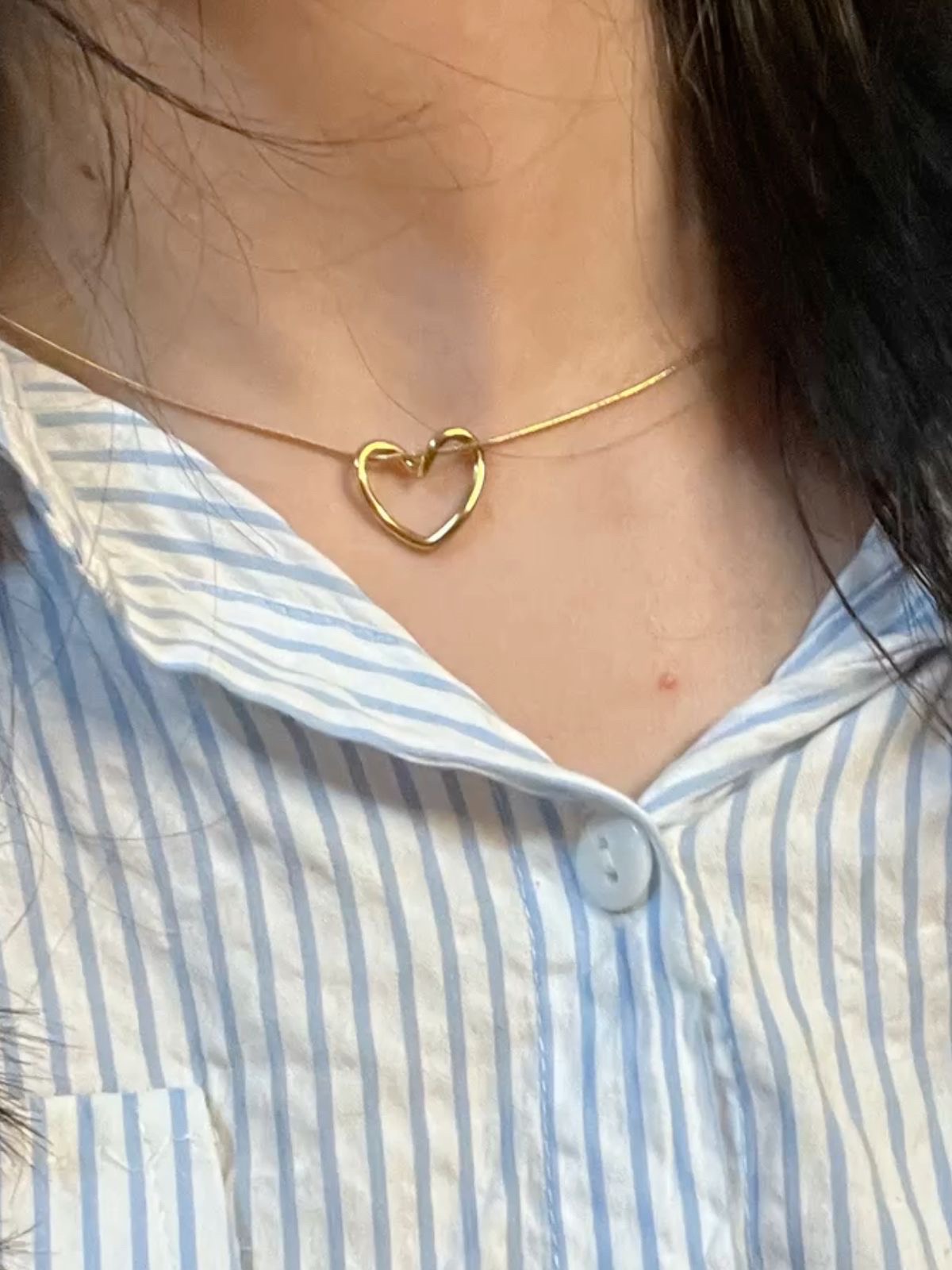 Hollow heart neckpiece_img_0