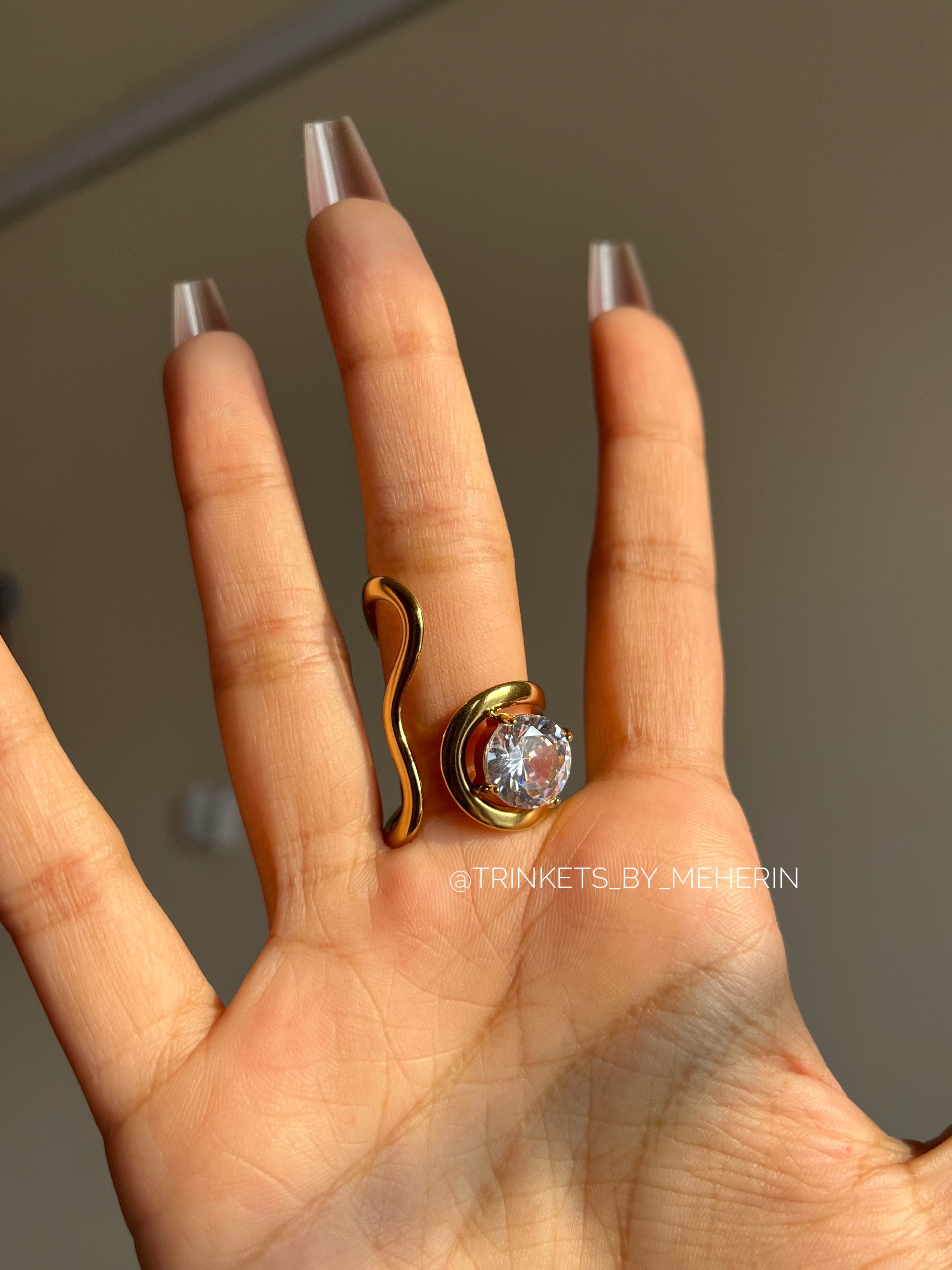 Irregular stone ring_img_0