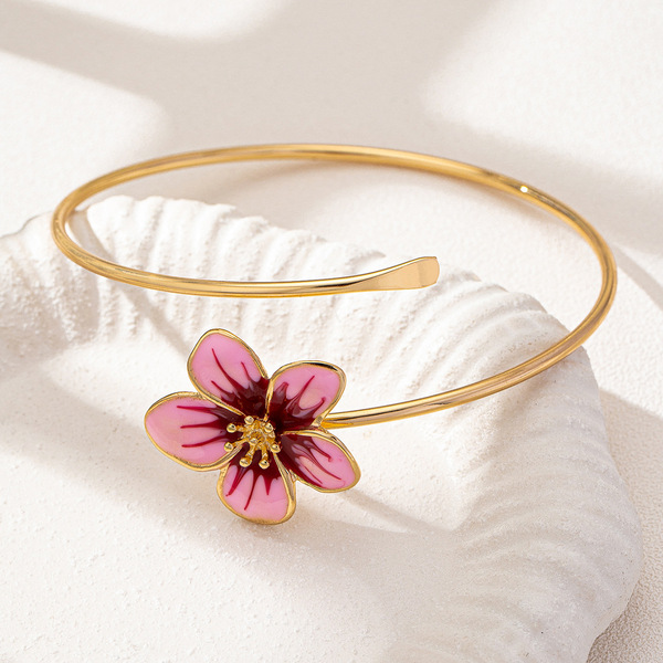 Pink Hibiscus Arm Cuff_img_1