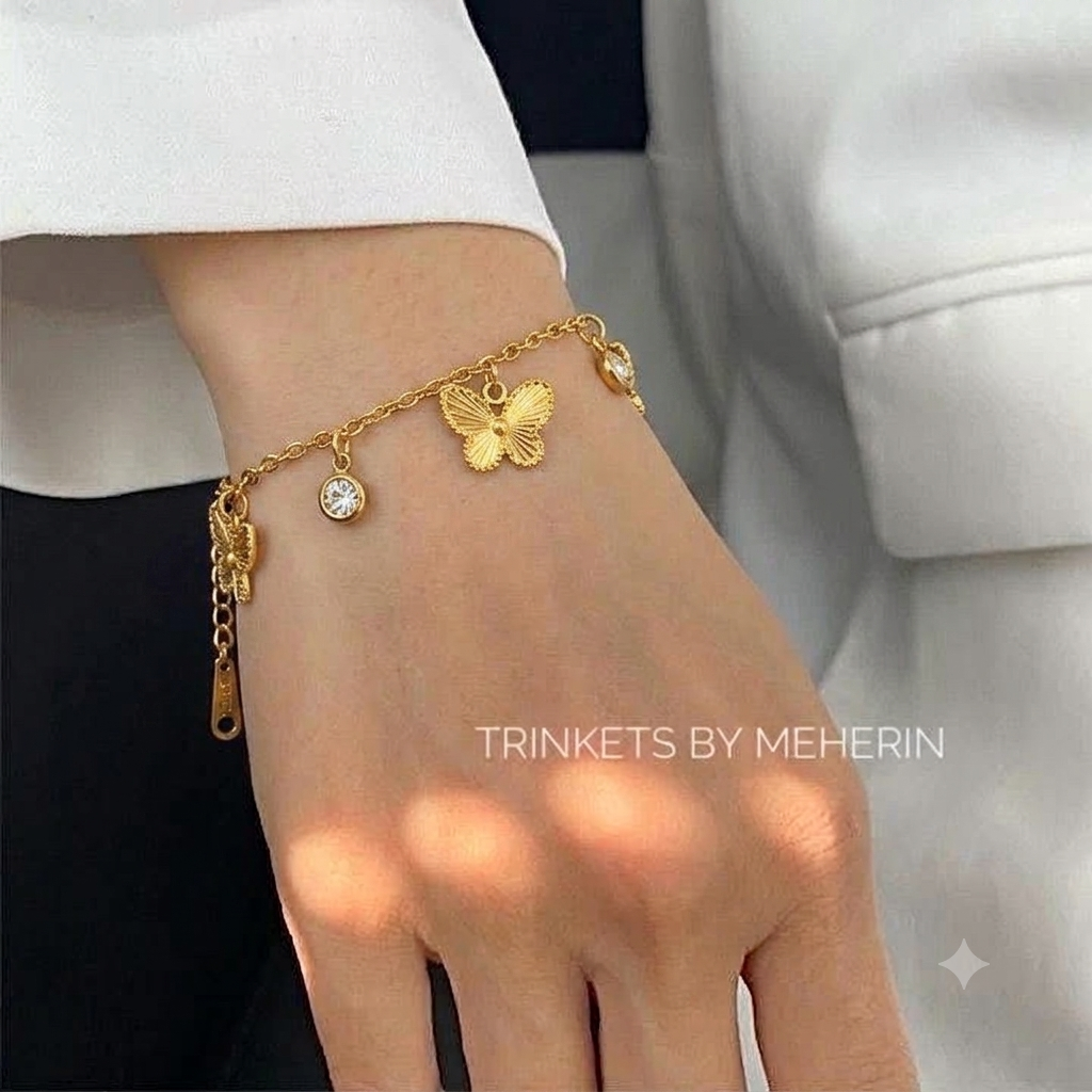 Butterfly Charm Bracelet_img_0