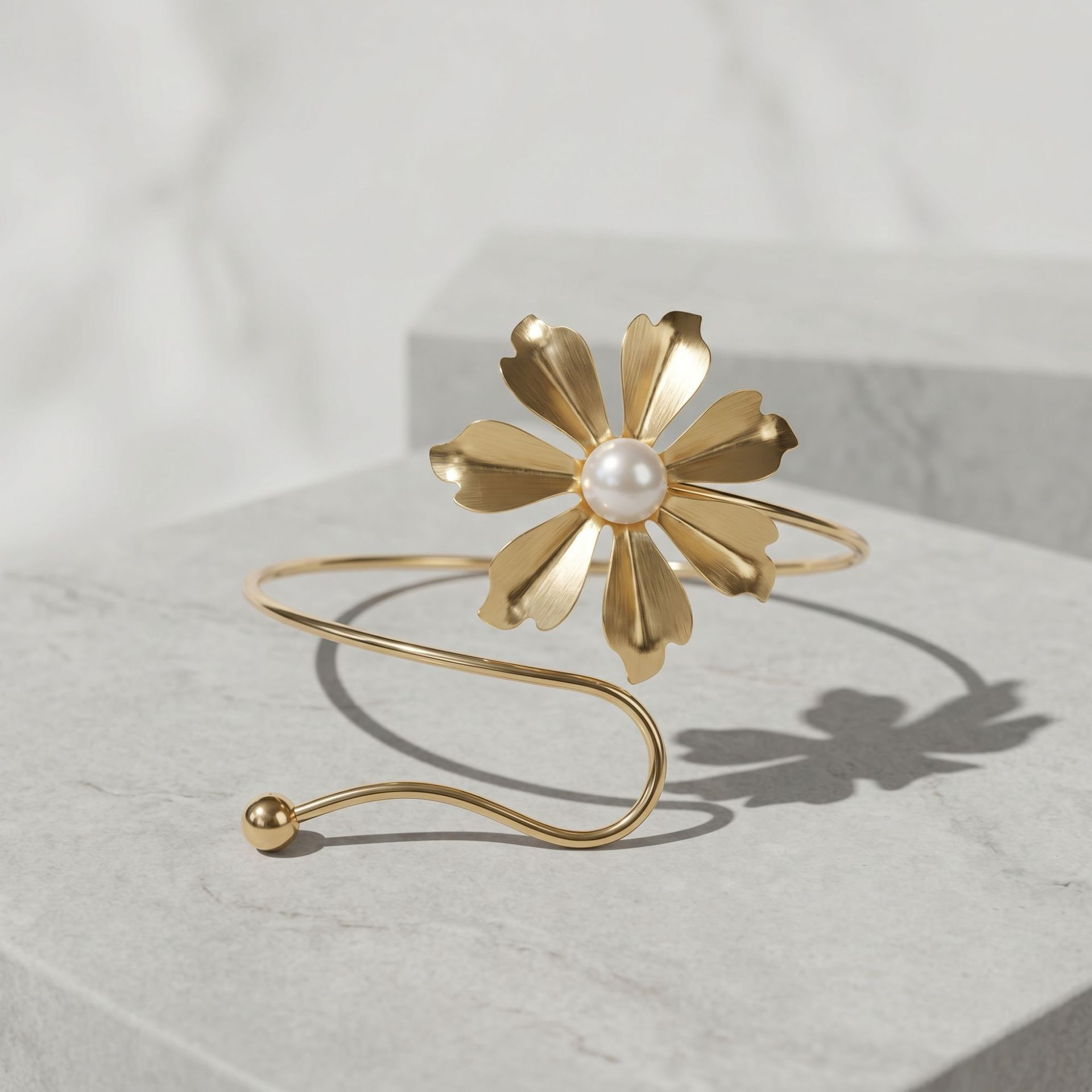 Floral pearl arm cuff_img_0