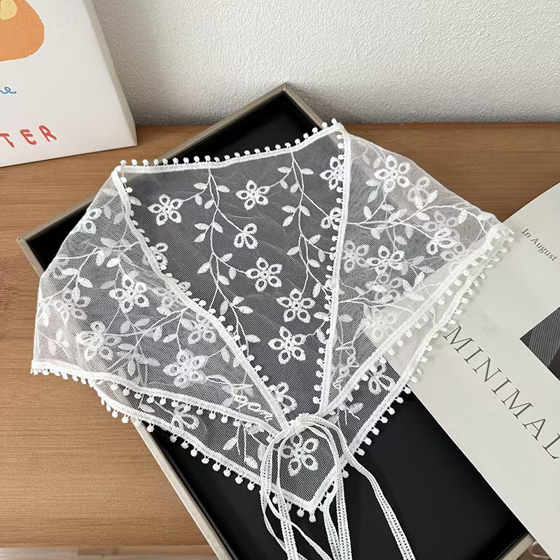 Mesh Bandana (leaves flowers)_img_1