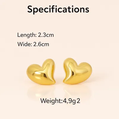 Puffy Heart Earring_img_0