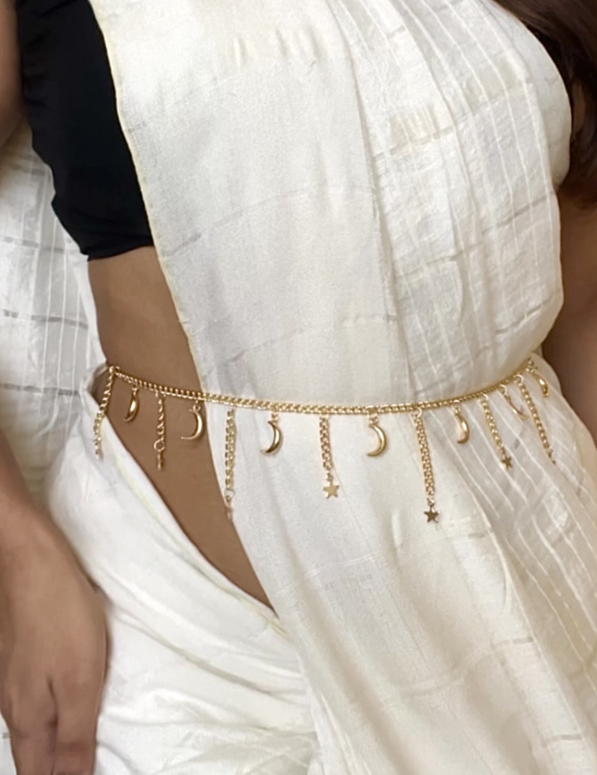 Half moon tassle waist chain_img_0
