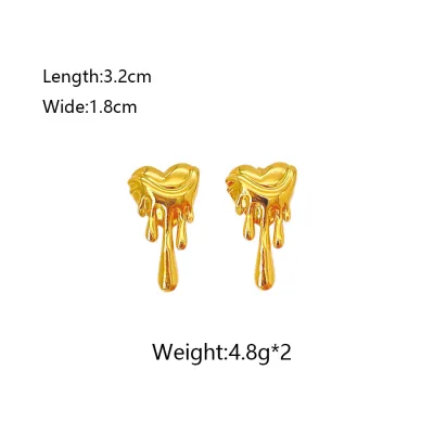 Melting Heart Earring_img_0