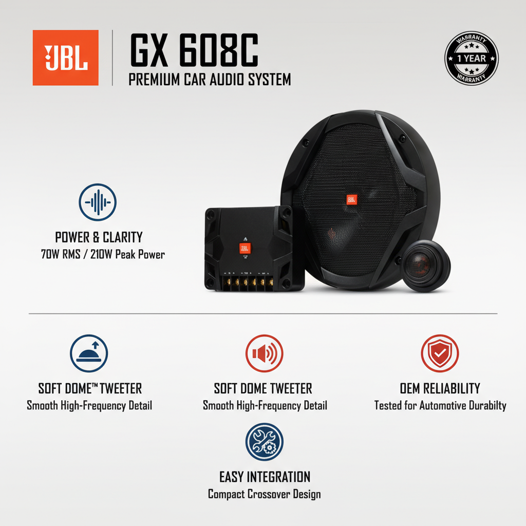 JBL GX608C – 6.5 inch Component Speaker System_img_4