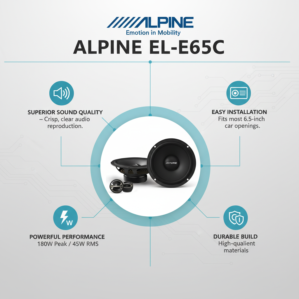 Alpine EL-E65C – 6.5 inch Component Speakers_img_5