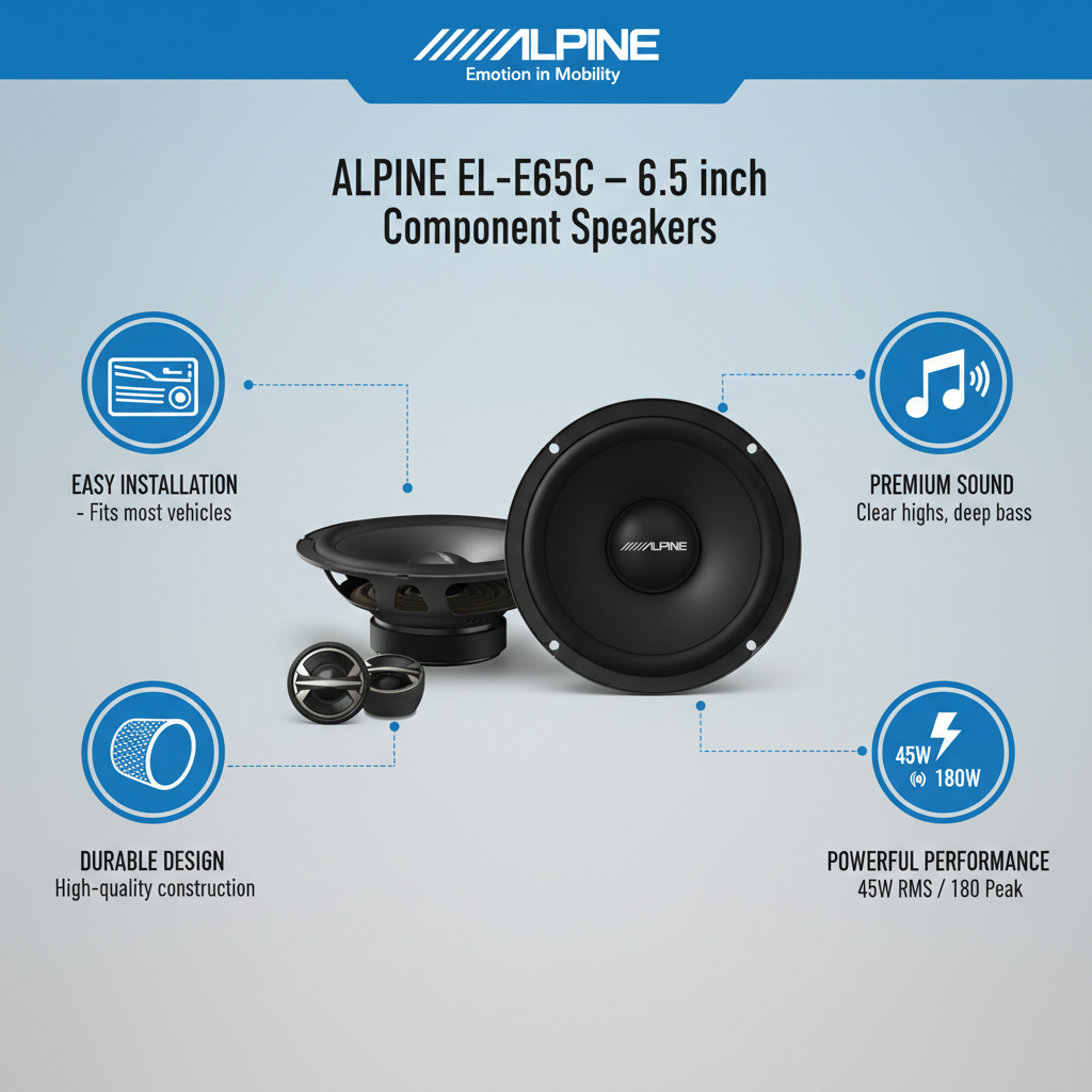 Alpine EL-E65C – 6.5 inch Component Speakers_img_2