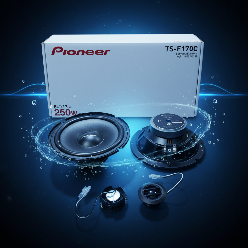Pioneer TS-F170C – 6¾ inch 2-way Component Speaker_img_4