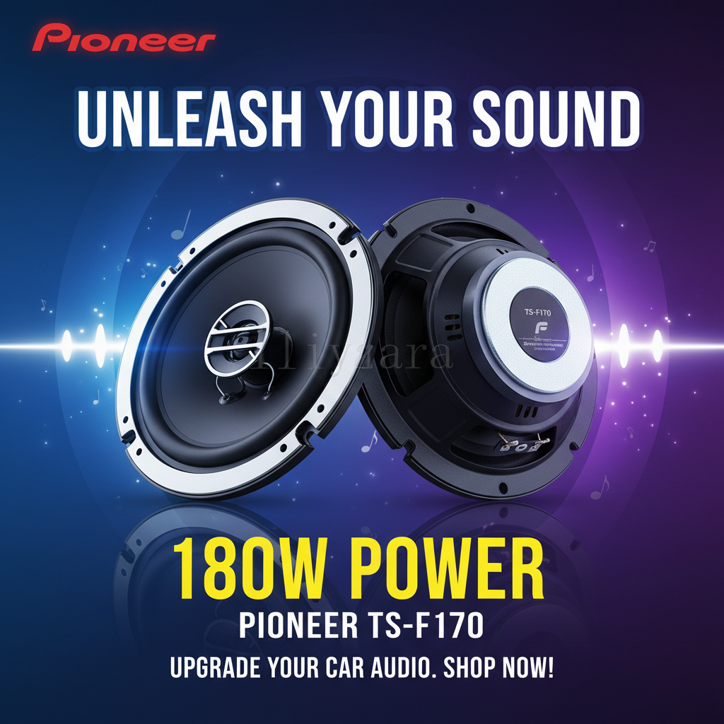 Pioneer TS-F170 – 6¾ inch 2-way Coaxial Speaker_img_1