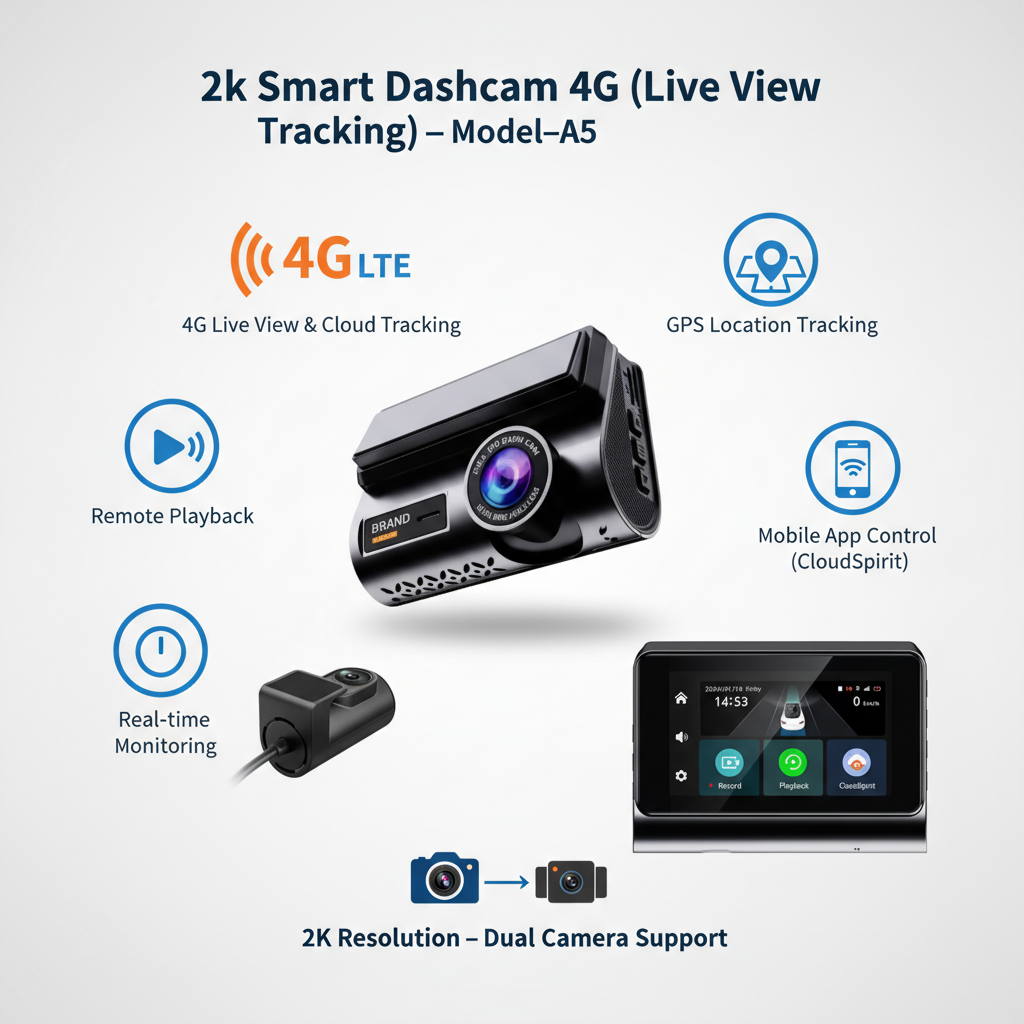 2k Smart Dashcam 4G (Live View Tracking) – Model A5_img_2