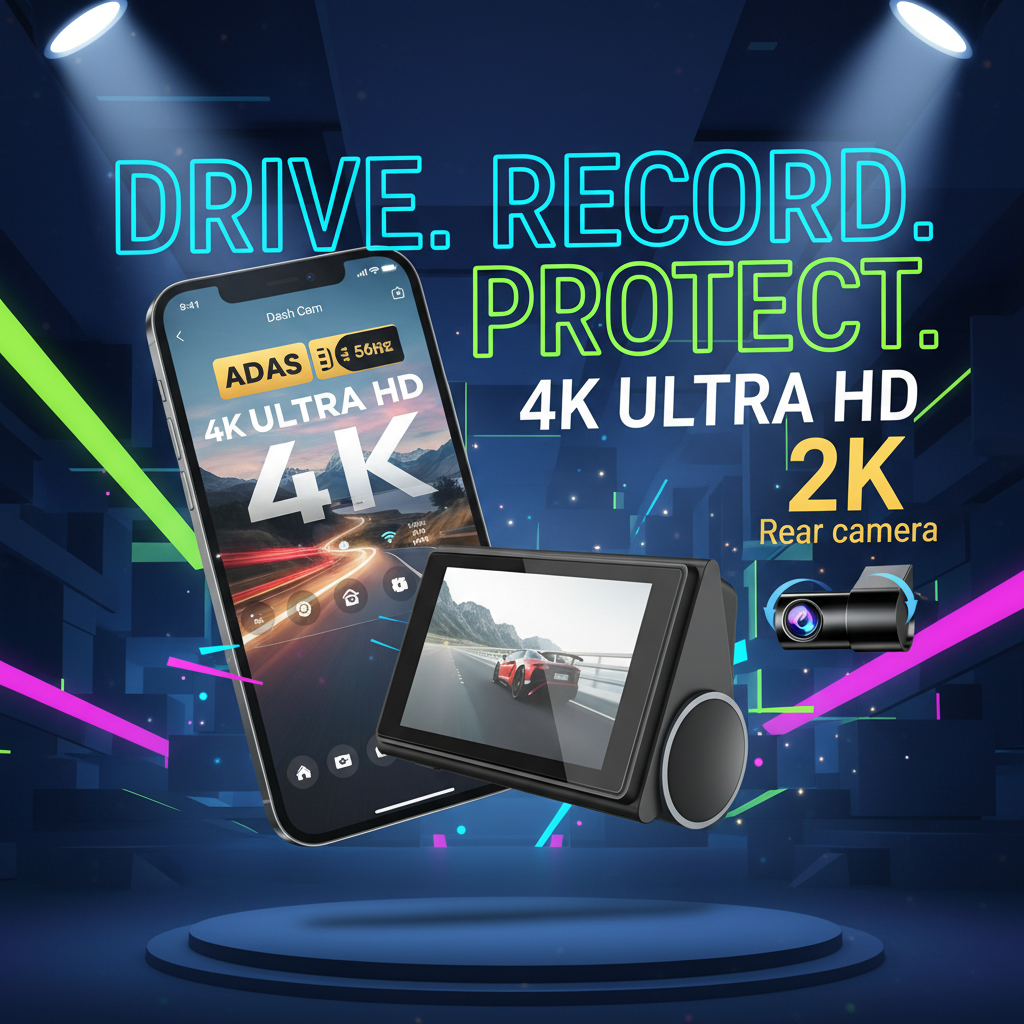 4K Ultra HD Dash Cam – Model M320_img_1
