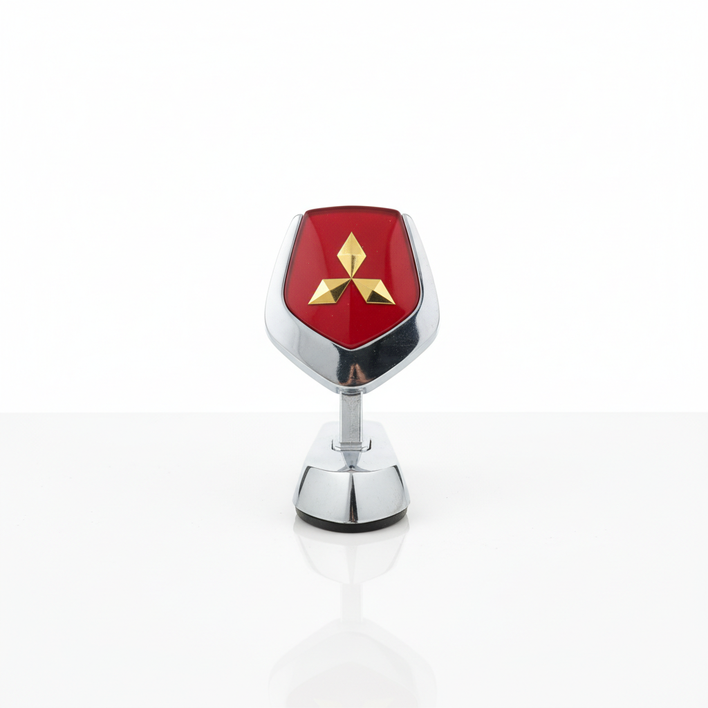 Bonnet Logo Stand (Red Badge Shape)_img_2