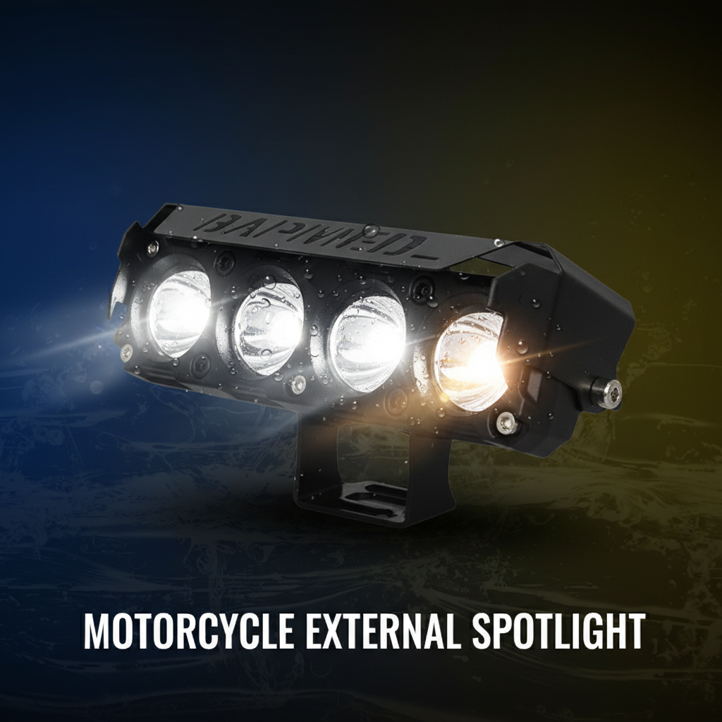 Motorcycle External Spotlight (Four Lens)_img_1