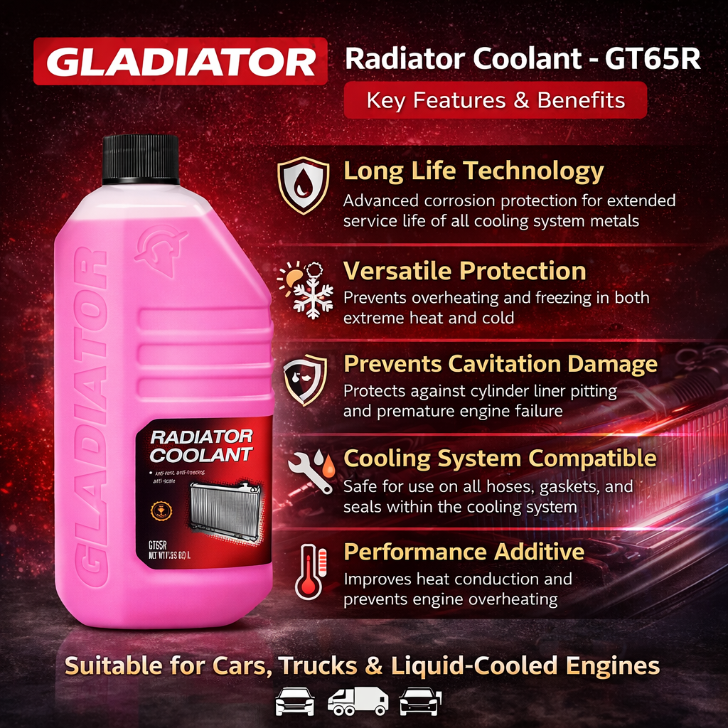 Gladiator Radiator Coolant 1 Litre (GT65R)_img_2