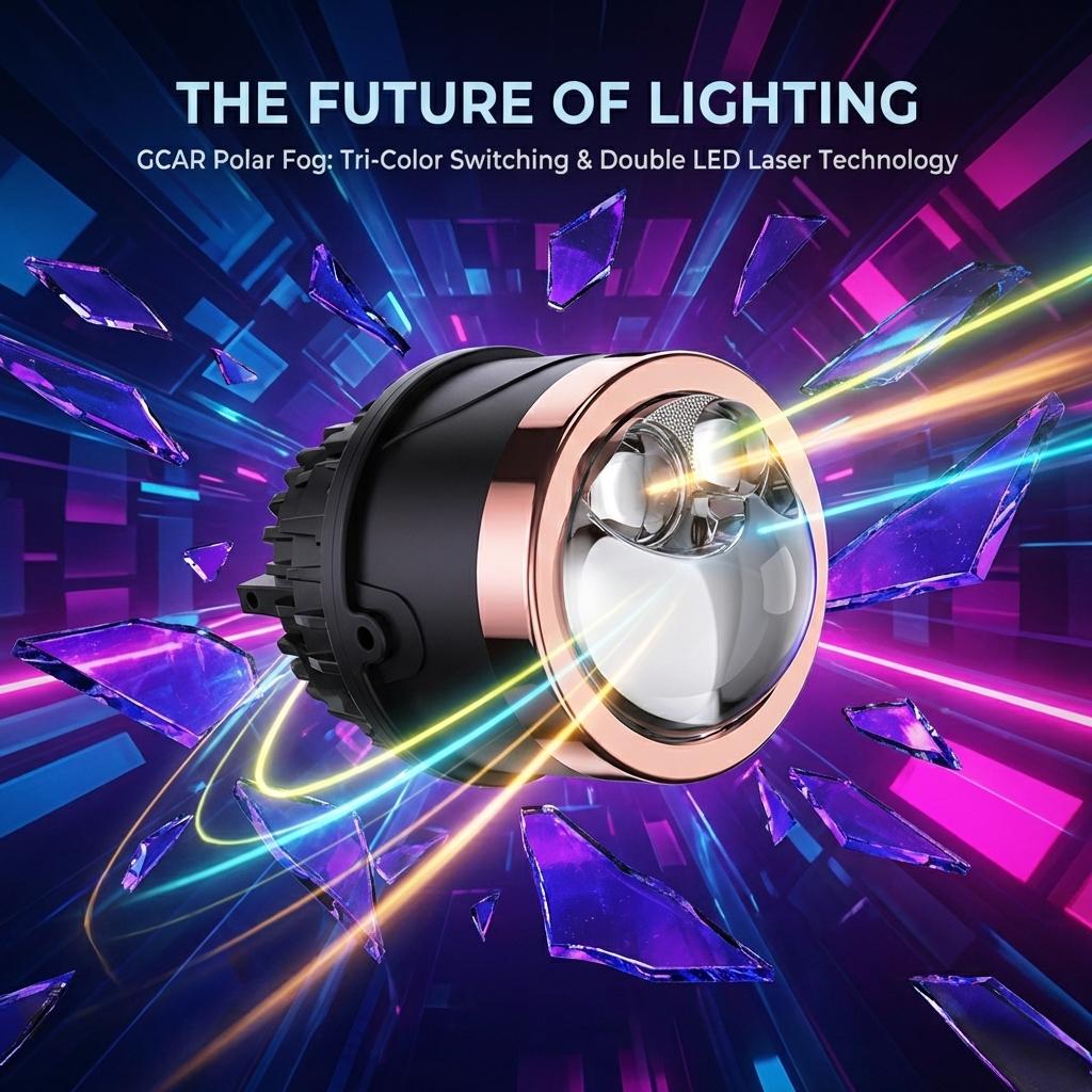 GCAR Polar Fog Bi-LED Projector Lamp M628-3S-S_img_2